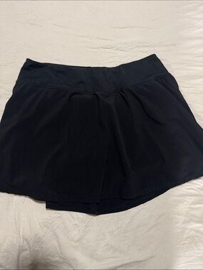 Zella Black Athletic Skort with Wide Waistband